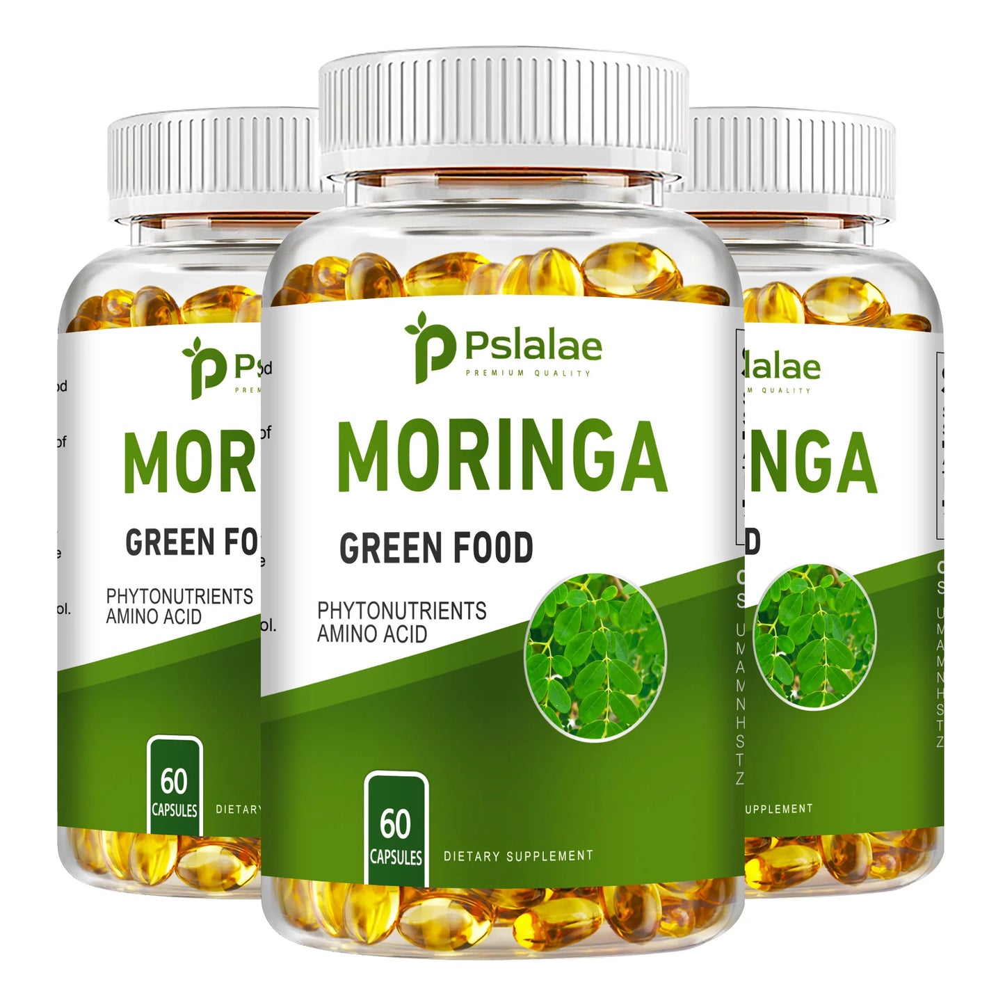 Moringa Capsules - Supports Digestion and Heart, Promotes Immune System Health and Brain Health - 60 Capsules FREE SHPPING