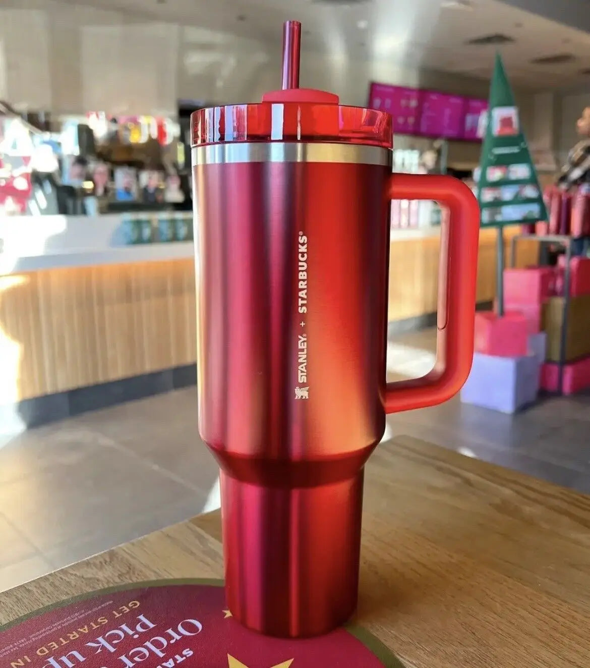 Stanley Quencher H2.0 Tumbler with Handle and Straw 40 oz | Flowstate 3-Position Lid | Cup Holder Compatible for Travel FREE Shipping