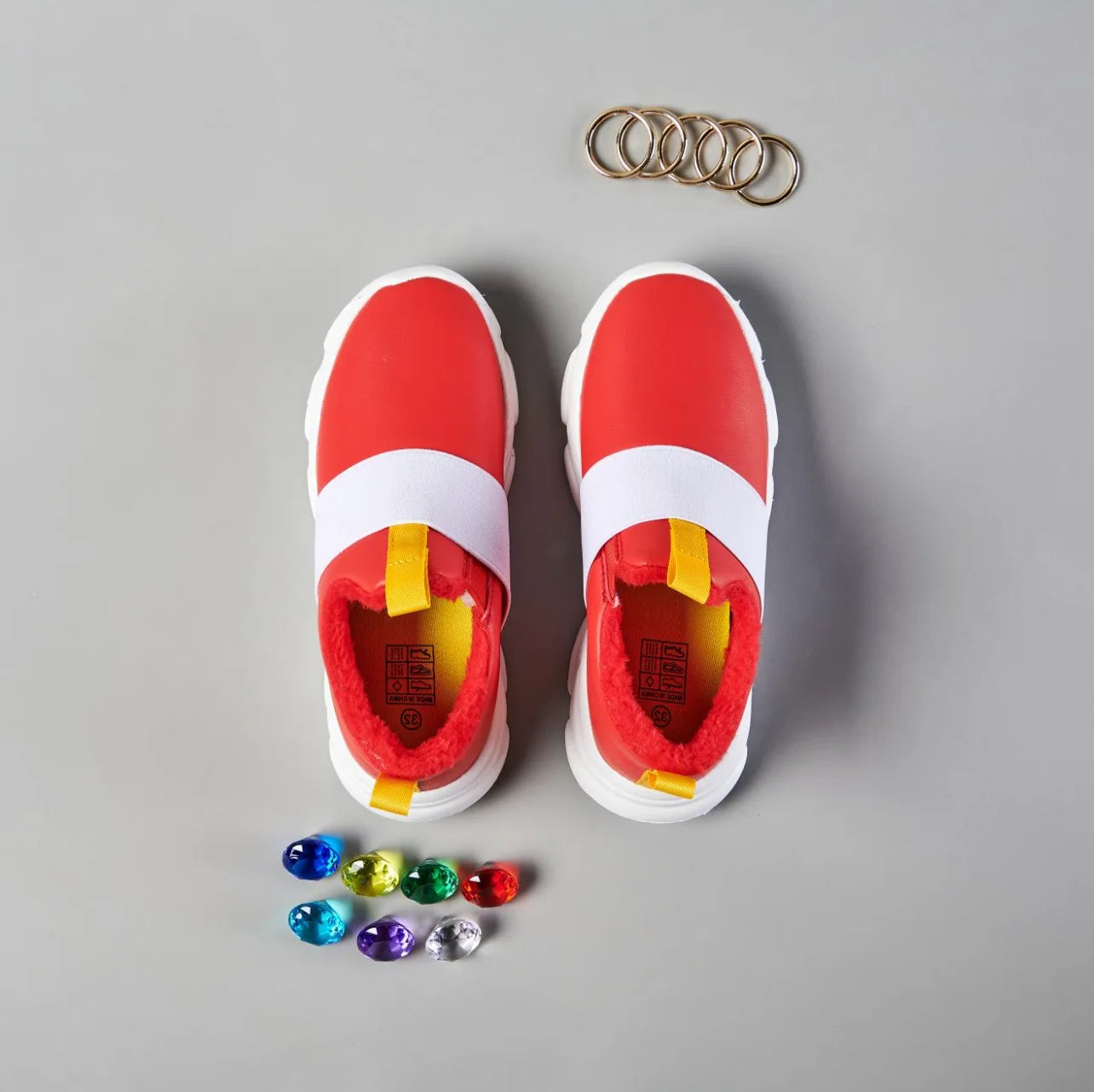 Sonic Shoes Winter For Boy Kids Go Fast Sonic Zapatillas Sonic Red Sonic Shoes For Kids Boys Girls Cartoon Anime Sonic Shoes FREE SHIPPING