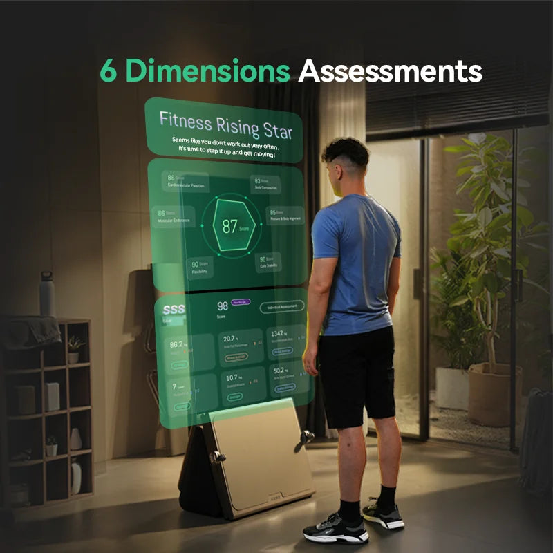 AEKE K1 Professional Indoor Smart Mirror Touchscreen All-in-one Smart Multifunctional Home Gym Training Pilates Ring FREE Shipping
