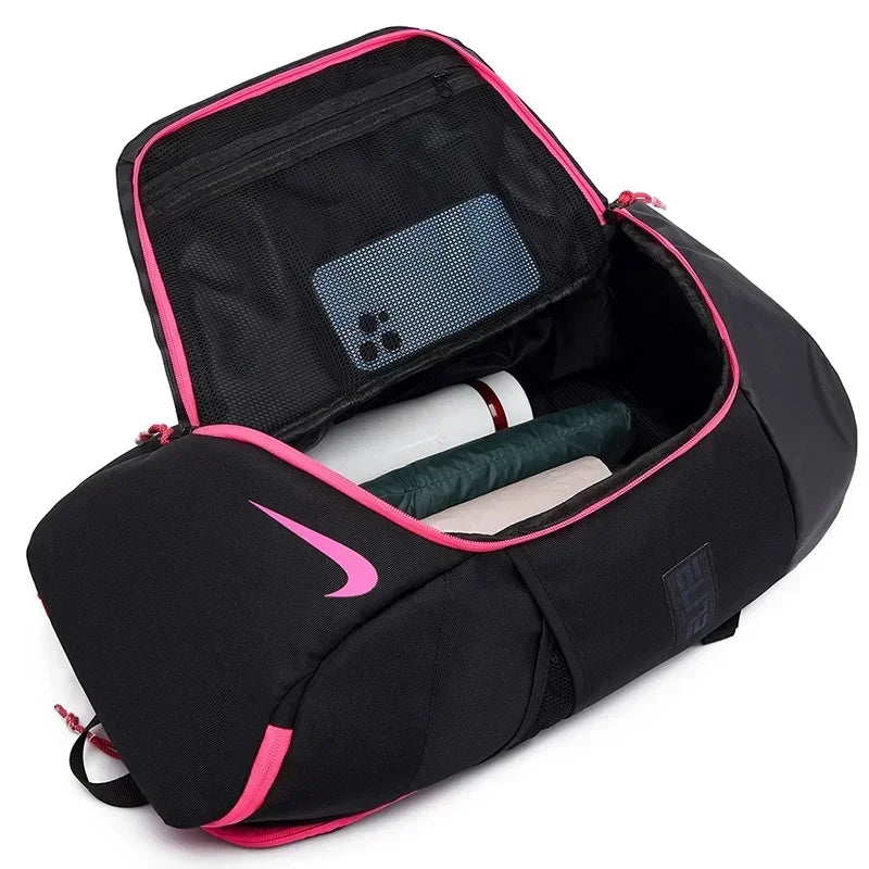 Nike Sports Bags Men Women Multicolors Practical Breathable Padded Large Capacity Oxford Cloth Versatile Travel Backpacks FREE Shipping