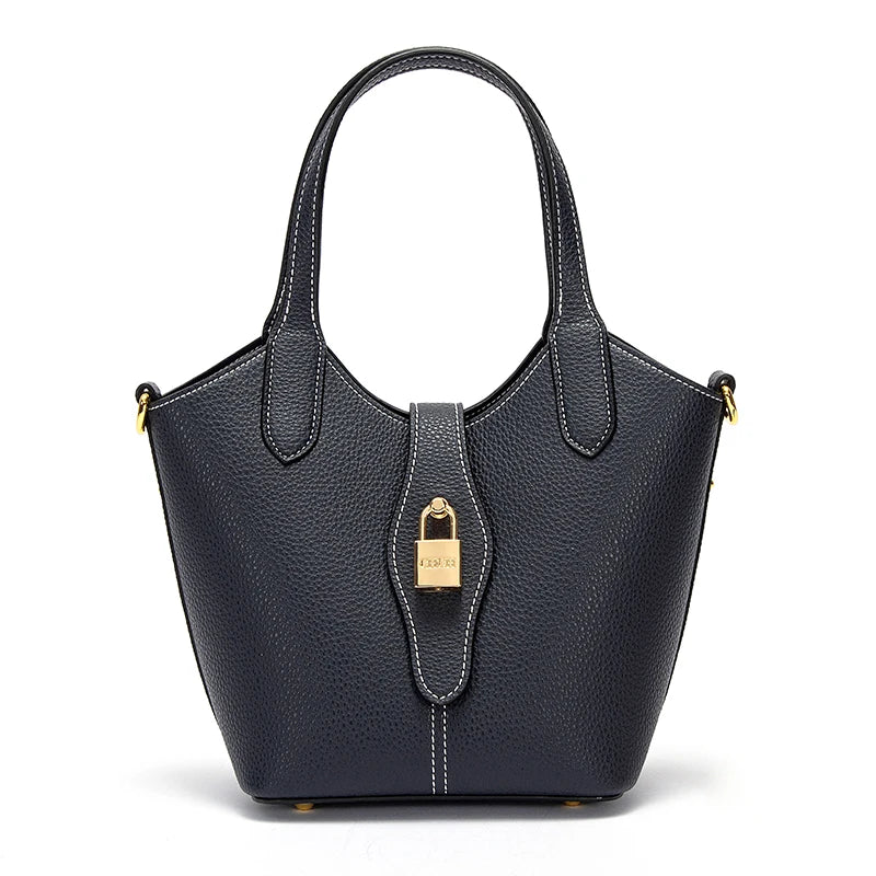 Carolina Herrera Women's Handbag Autumn New Collection Simple Women's Vegetable Basket Handbag FREE Shipping