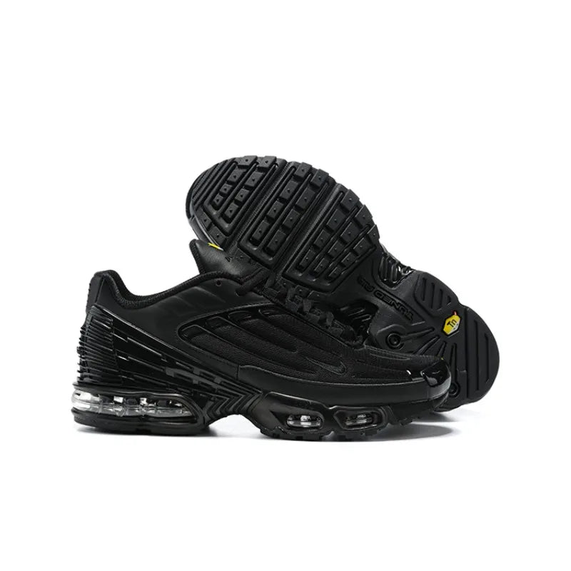 Nike Air Max Plus TN 3 Triple White Classics Lightweight Air Cushion Wear-Resistant Men Running Shoes White Walking Sneakers FREE Shipping