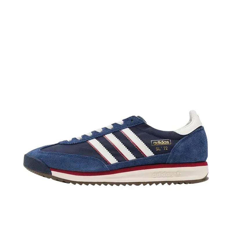 Adidas Originals SL 72 RS Yellow Blue Retro Casual Men Women Running Shoes Unisex Outdoor Athletic German Training Free Shipping