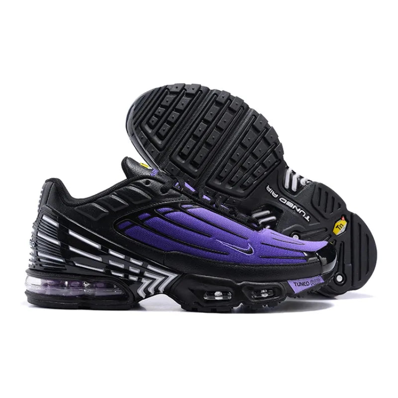 Nike Air Max Plus TN 3 Black Blue Red Trendy Versatile Non-slip Air Cushion Men Running Shoes Outdoor Walking Sneakers FREE Shipping