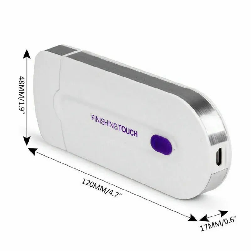 Epilator with Silky Eraser for Painless Hair Removal - Perfect Touch Facial Epilator for Any Body Part FREE Shipping
