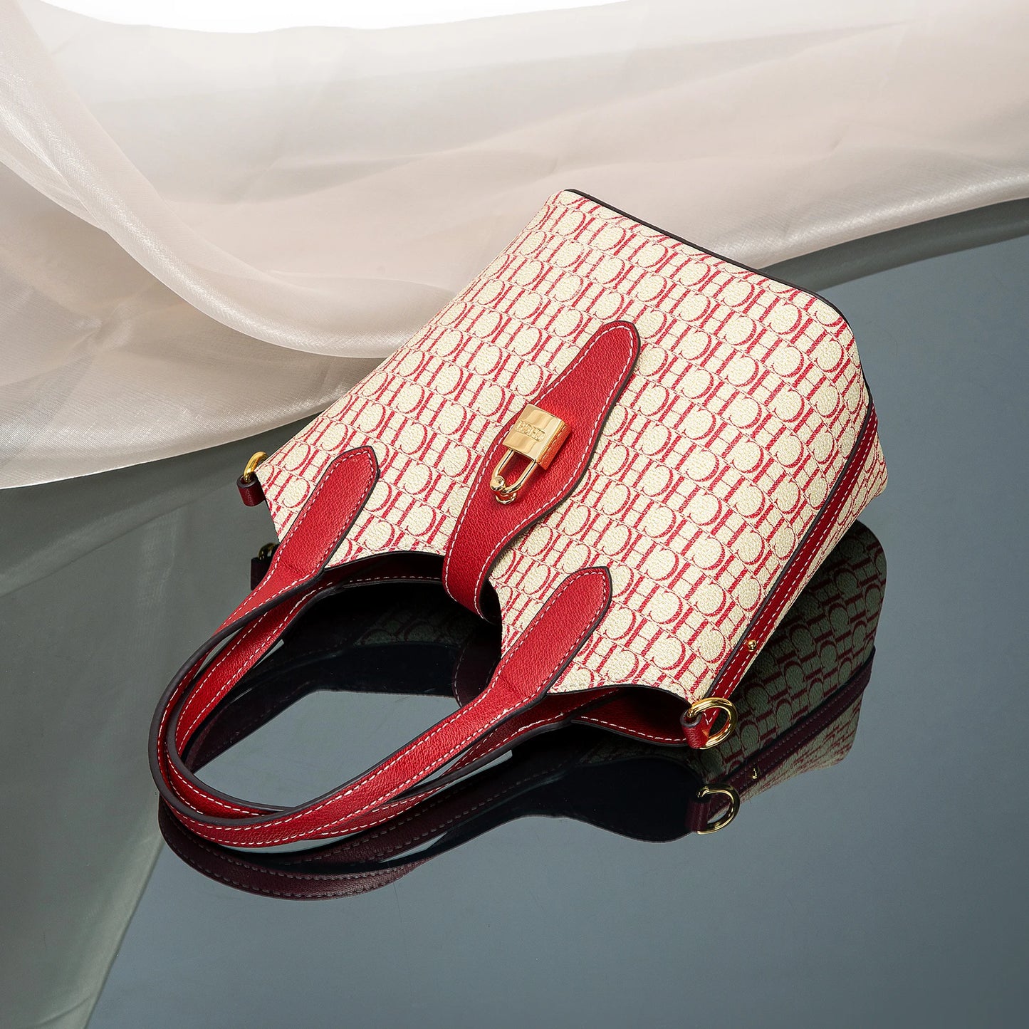 Carolina Herrera Women's Handbag Autumn New Collection Simple Women's Vegetable Basket Handbag FREE Shipping