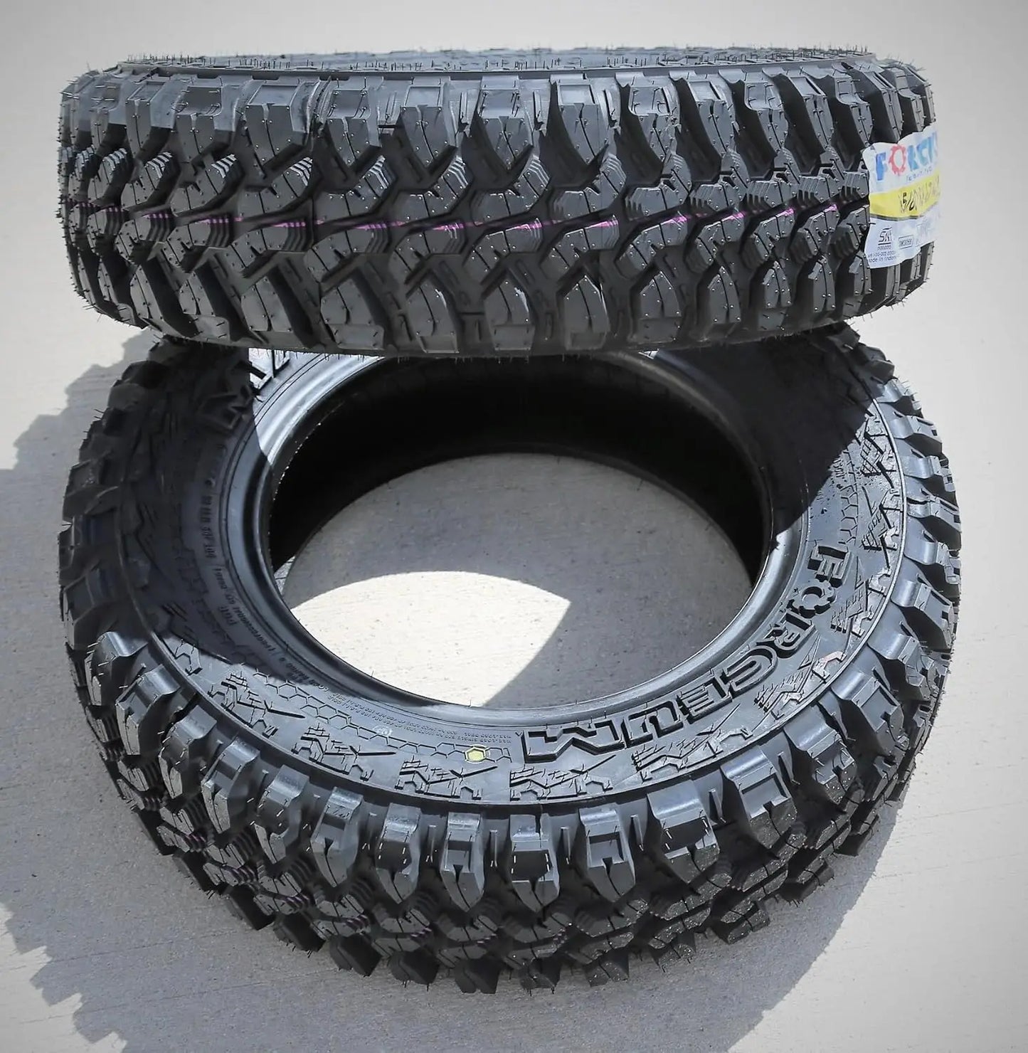Set of 4 (FOUR) Forceum M/T 08 Plus Mud Off-Road Light Truck Radial Tires-165/80R13 165/80/13 165/80-13 94/93Q Load Range D LRD 8-Ply FREE Shipping