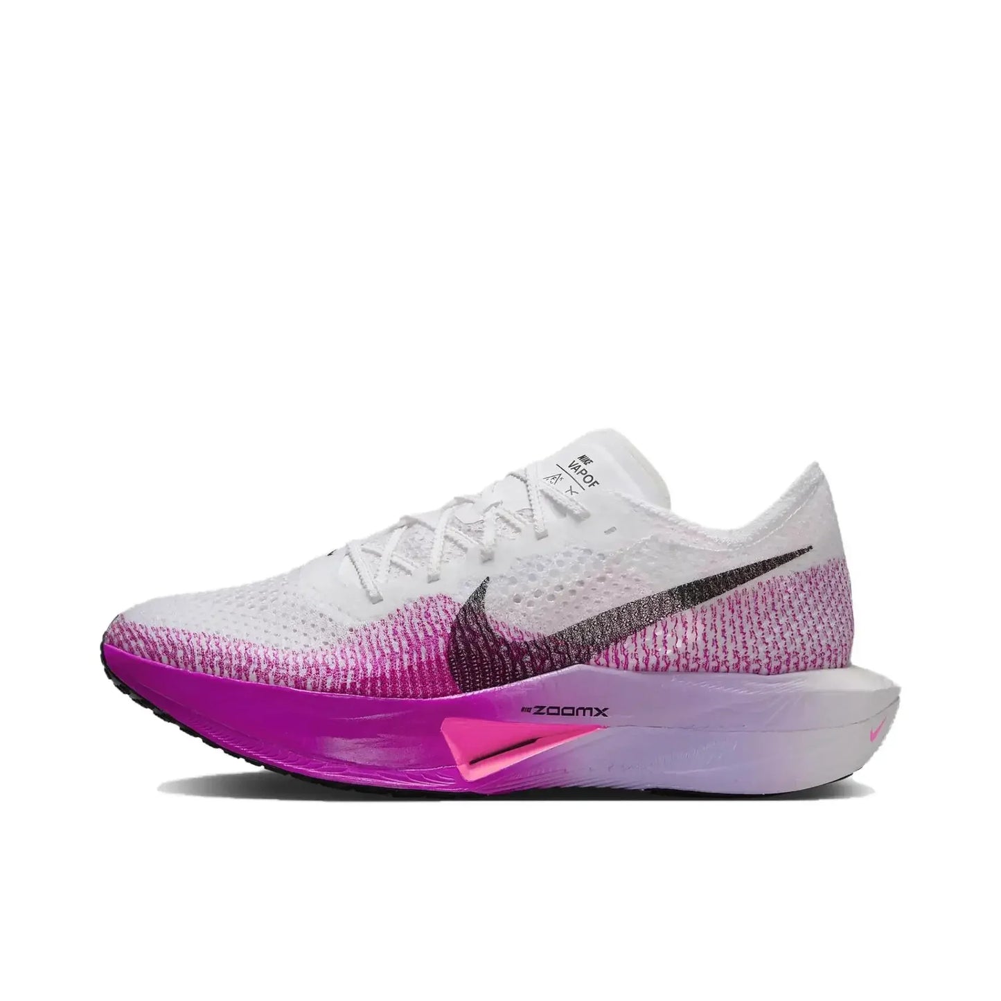 Nike ZoomX Vaporfly NEXT% 3 Yellowish White Classic Men Women Anti-slip Carbon Plate Cushioning Running Shoes FREE SHIPPING