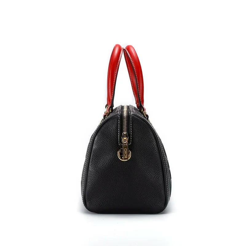 Retro Classic Women's Large Capacity Handbag Fashion Simple Pure Colour Design Daily Commute Travel Essential Shoulder Bag