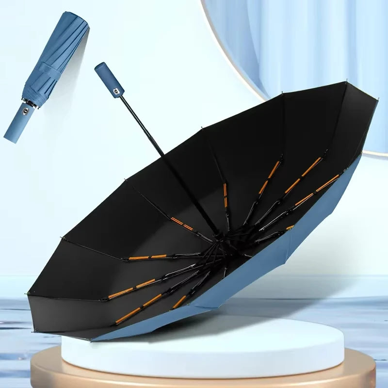 Xiaomi 24 Bone Solid Color Automatic Umbrella Light Collapsible Large Format Outdoor Sunshade UV Protection Automatic Umbrella FREE Shipping