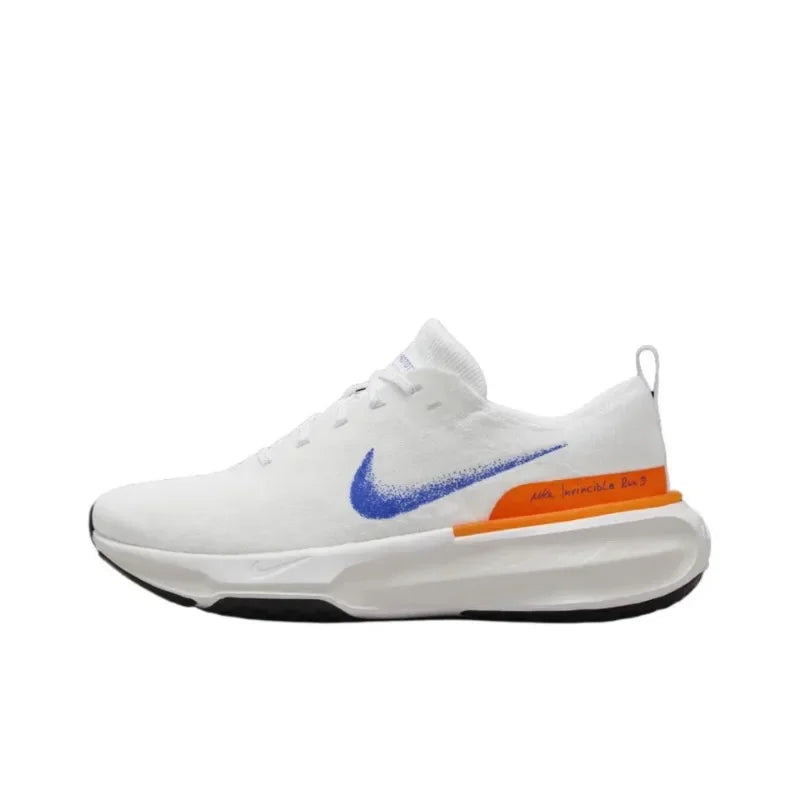 Nike ZoomX Invincible Run 3 White Light Blue Non-slip Cushioning Shock-absorbing Lightweight Men Women Casual Running Shoes FREE Shipping