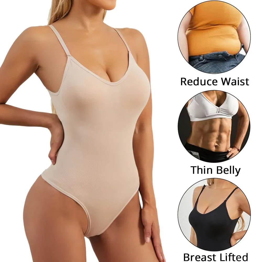 Women Push Up Shapewear Thong Bodysuits Corset Slimming Tummy Control Body Shaper Butt Lifter Open Crotch Fajas Shapers Corsets FREE Shipping