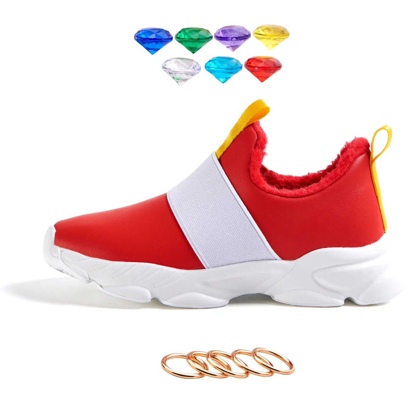 Sonic Shoes Winter For Boy Kids Go Fast Sonic Zapatillas Sonic Red Sonic Shoes For Kids Boys Girls Cartoon Anime Sonic Shoes FREE SHIPPING