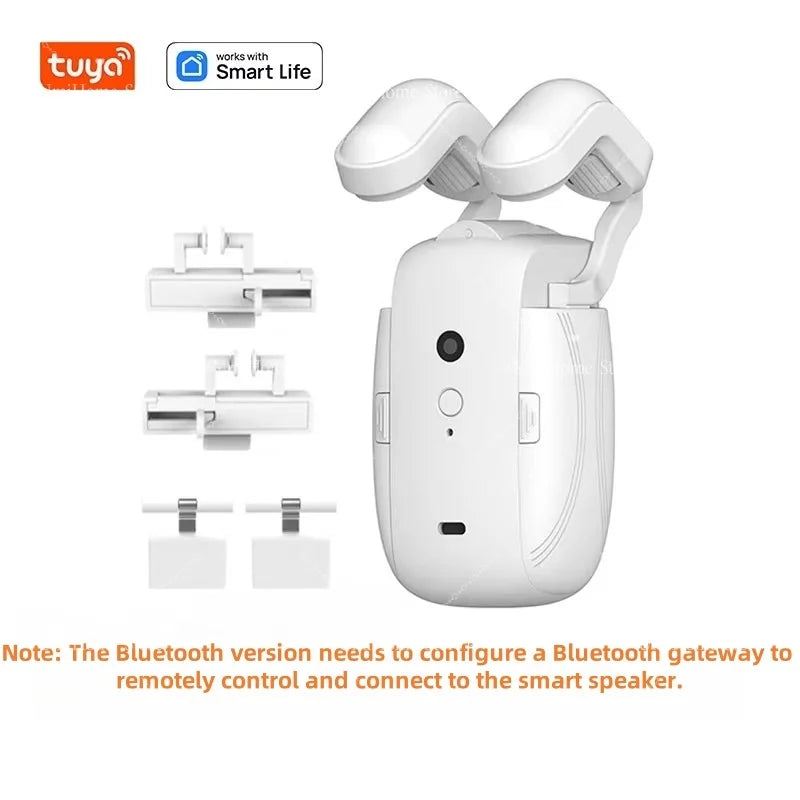 Smart Curtain Robot with Tuya APP Contral WiFi Automatic Intelligent Curtain Companion No Track ZigBee Electric Curtain Motor FREE Shipping