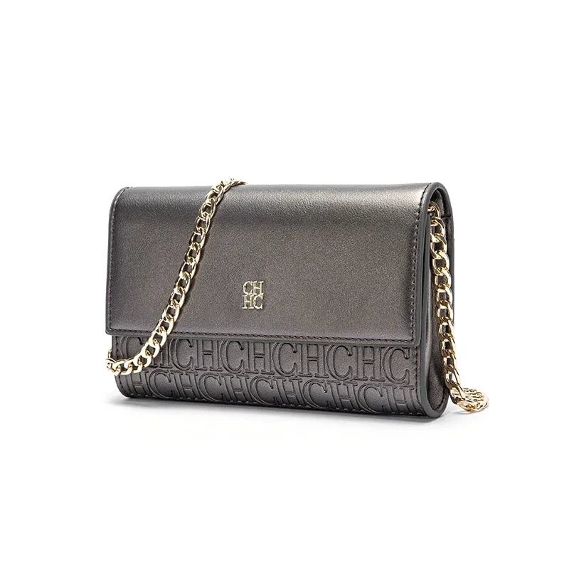 Carolina Herrera Exquisite Craftsmanship Women's Chain Bag Light Luxury Design Temperament Women's Crossbody Bag New 205. Classic Chain Bag FREE Shipping
