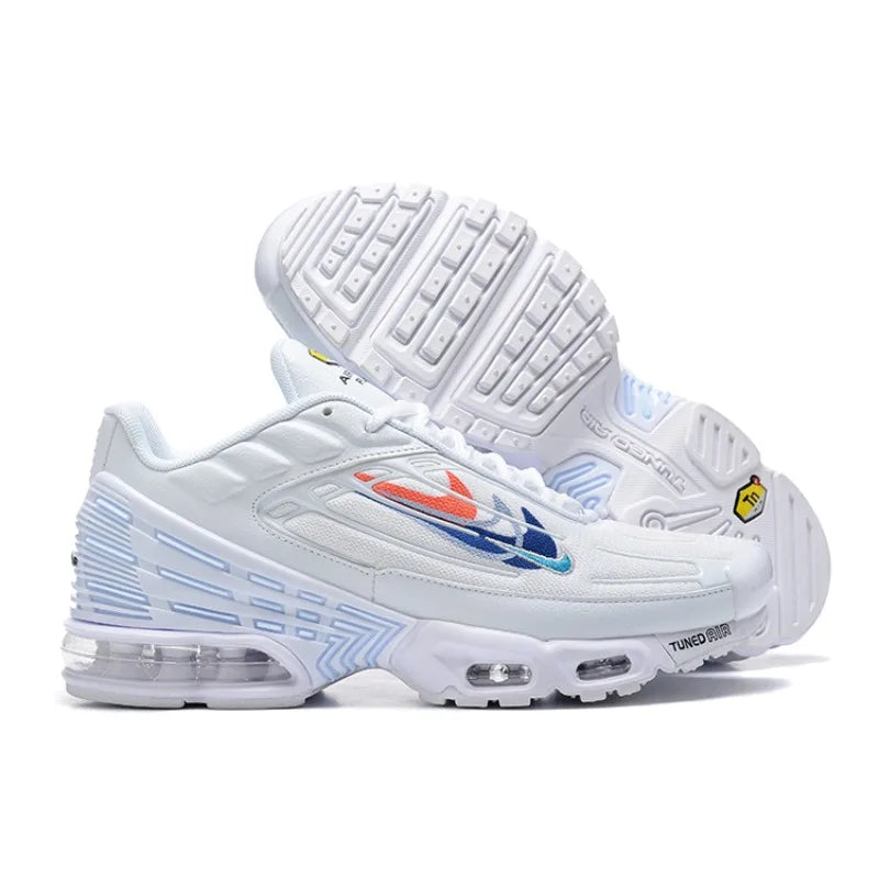 Nike Air Max Plus TN 3 Black Blue Red Trendy Versatile Non-slip Air Cushion Men Running Shoes Outdoor Walking Sneakers FREE Shipping