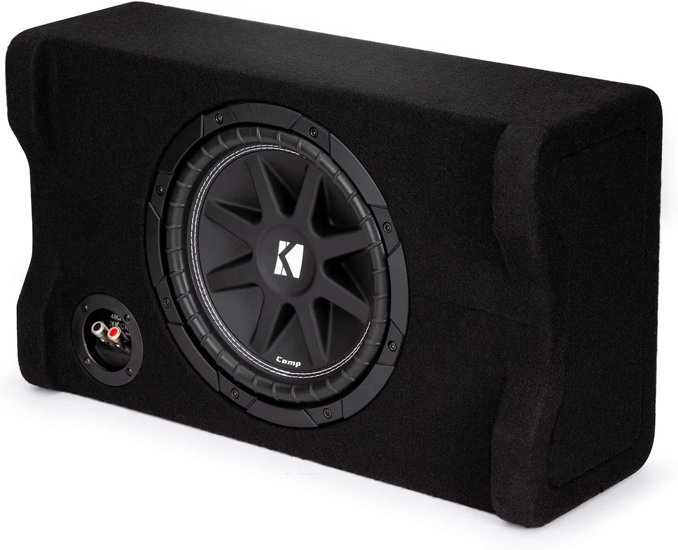 Kicker 48CDF104 10" Subwoofer in Down Firing Enclosure, 4-Ohm FREE Shipping