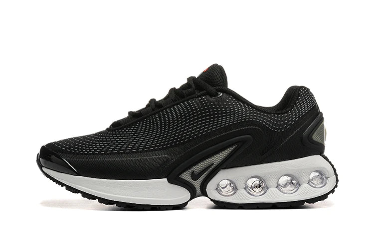 Nike Air Max DN Triple White Soft Anti Slip Durable Cushioned Rebound Mesh Breathable Low Leisure Sports Running Shoes FREE Shipping