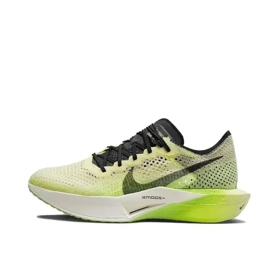 Nike ZoomX Vaporfly NEXT% 3 Yellowish White Classic Men Women Anti-slip Carbon Plate Cushioning Running Shoes FREE SHIPPING