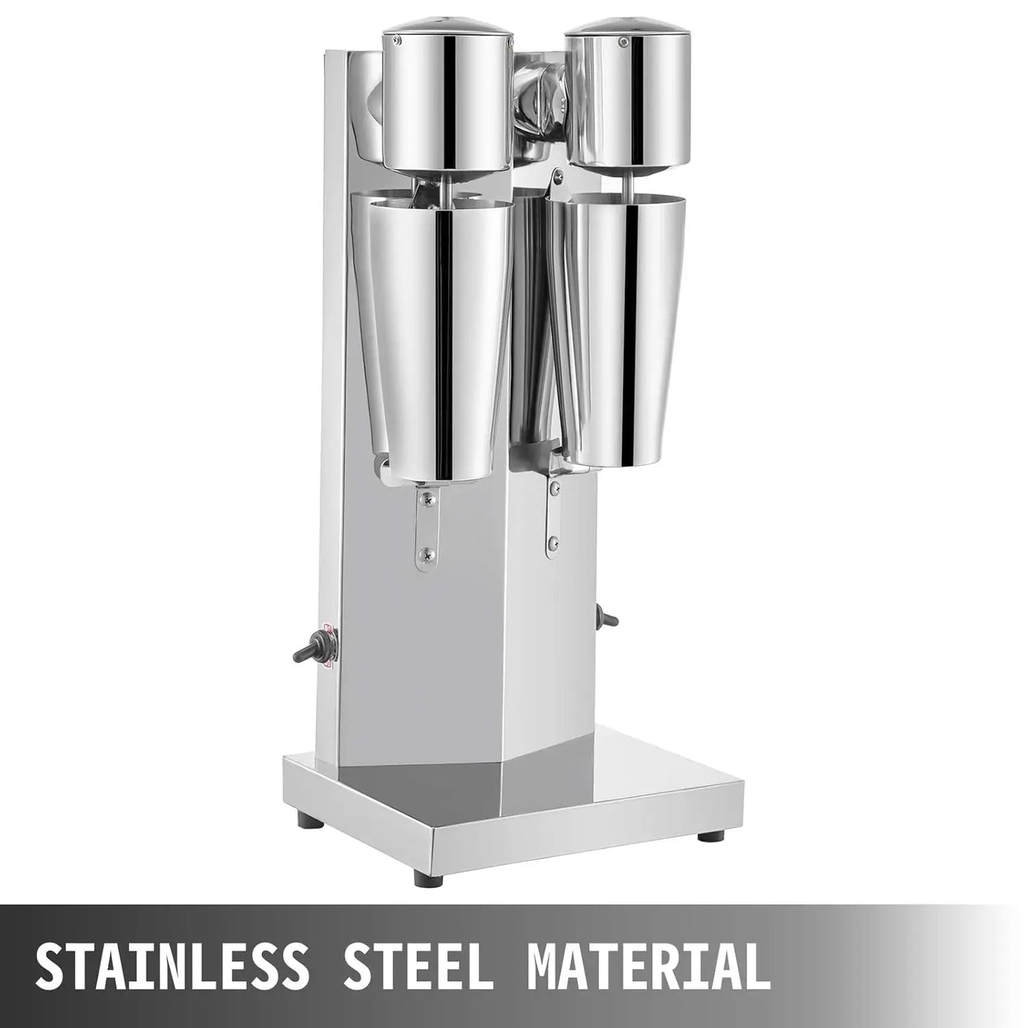 Milkshake Double Head Electric Blender, 180W, Silver, 800ml FREE SHIPPING
