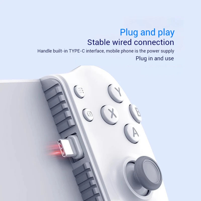 Memo S3 Gamepad Type-C Mobile Phone Controller Hall Effect Stretching Handle Stick Joystick Android Ps Cloud Game Customized PES Mobile FIFA Call of Dutty FREE Shipping