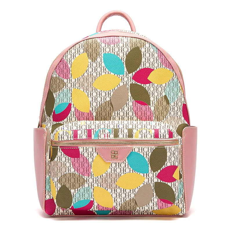 Backpack Carolina Herrera Shoulder Bag Large Capacity Internal Compartment Pocket Design Exquisite FREE SHIPPING