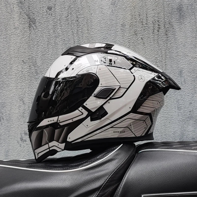 Motorcycle helmets Double Visors Modular Flip Up helmet DOT approved Full face casque moto racing Motocross helmet DOT