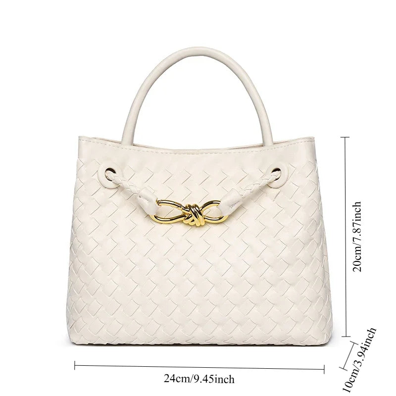 Leather Bag Shoulder Andiamo MessengerBag Popular Hand-woven Women's Bag FashionVersatileTemperament Handbag Purses and Handbags Bottega FREE Shipping