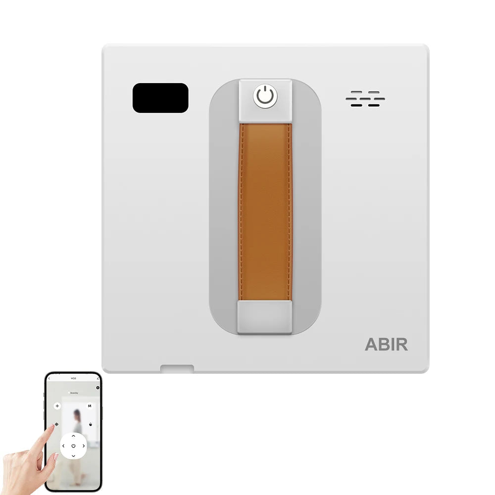 ABIR WD8 Robot Window Vacuum Cleaner,Dual Water Spray,Laser Sensor,Smart Home Glass Wall Wet Dry Cleaning ,APP&Remote Control FREE Shipping