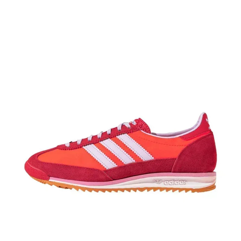 Adidas Originals SL 72 RS Yellow Blue Retro Casual Men Women Running Shoes Unisex Outdoor Athletic German Training Free Shipping