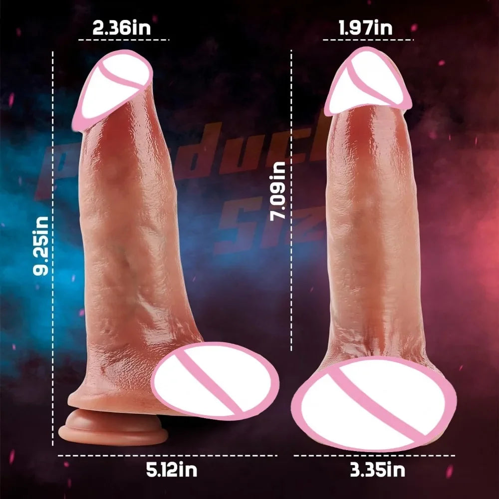 Remote Control Telescopic Heating Dildo Vibrator Big Penis Female G-spot Massager Big Dick Vaginal Stimulator Sex Toys for Women FREE Shipping