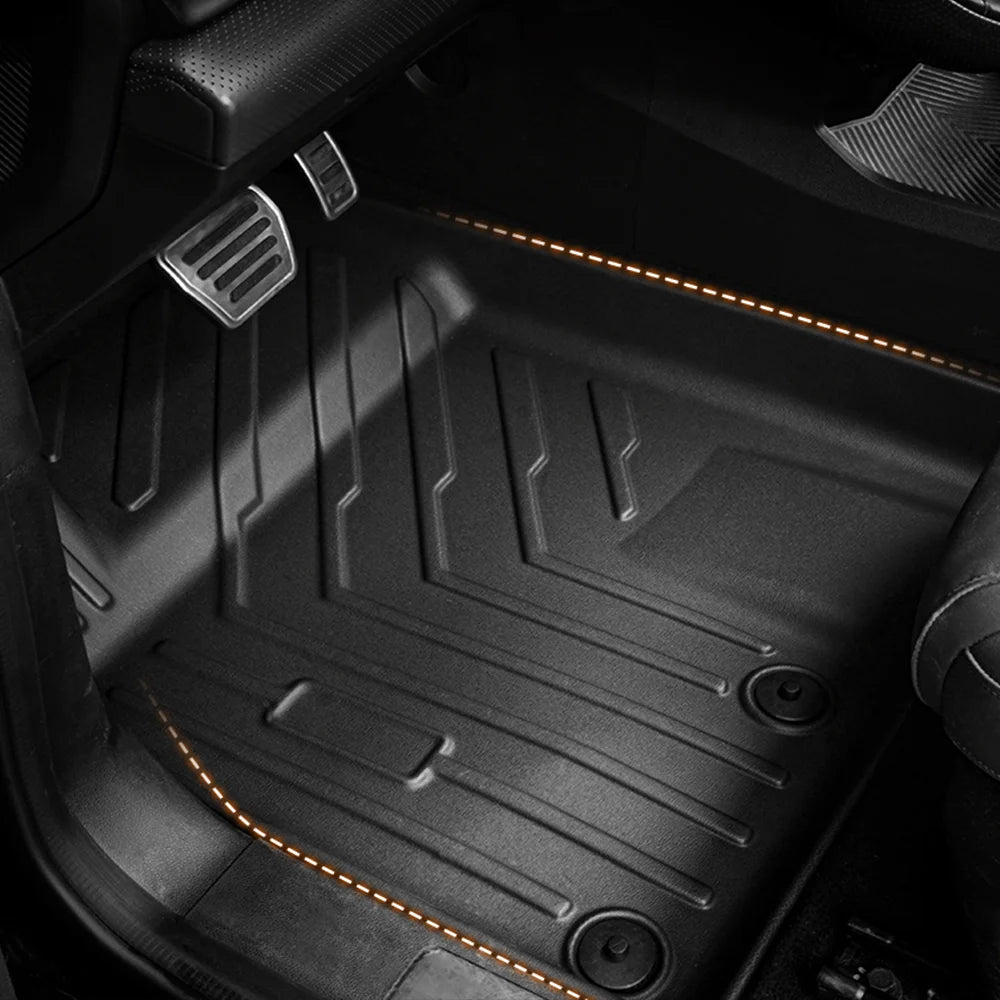 For Jetour T2 Traveler 2024 2025 Floor Mats Trunk Mats, All Weather Waterproof Anti-Slip Front Rear Cargo Liner Mat Foot Pads