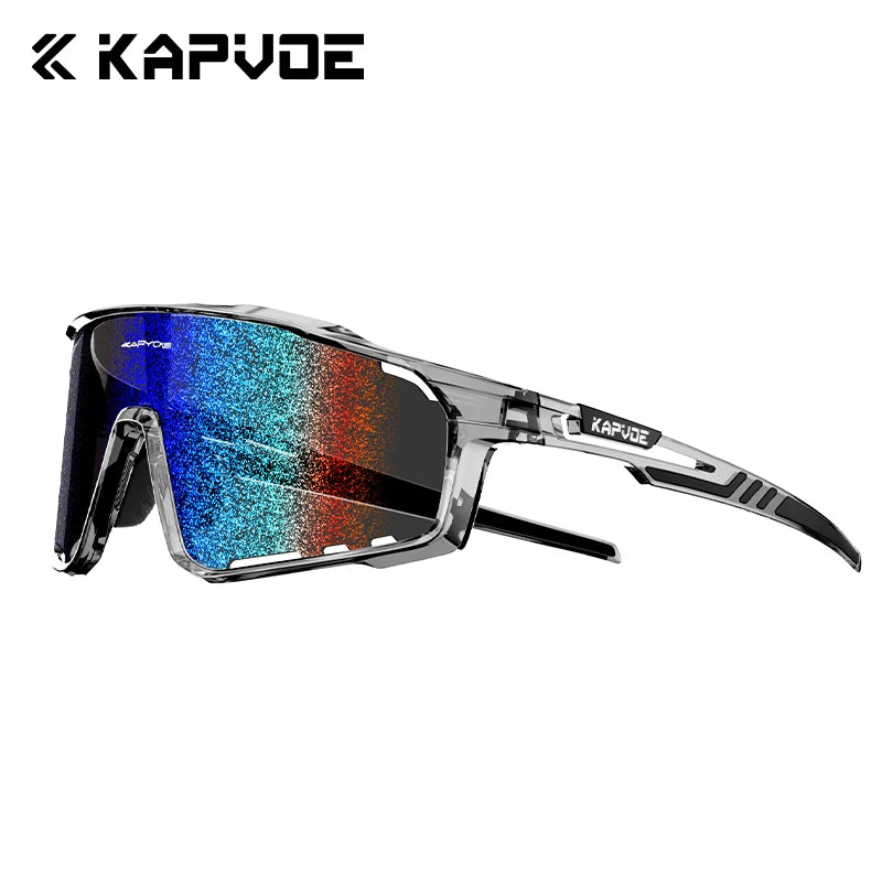 Kapvoe Fashion Cycling Glasses Sports Sunglasses Bicycle Men Women Bike Goggles Sports Eyewear Running Hiking Driving 2025 New FREE Shipping