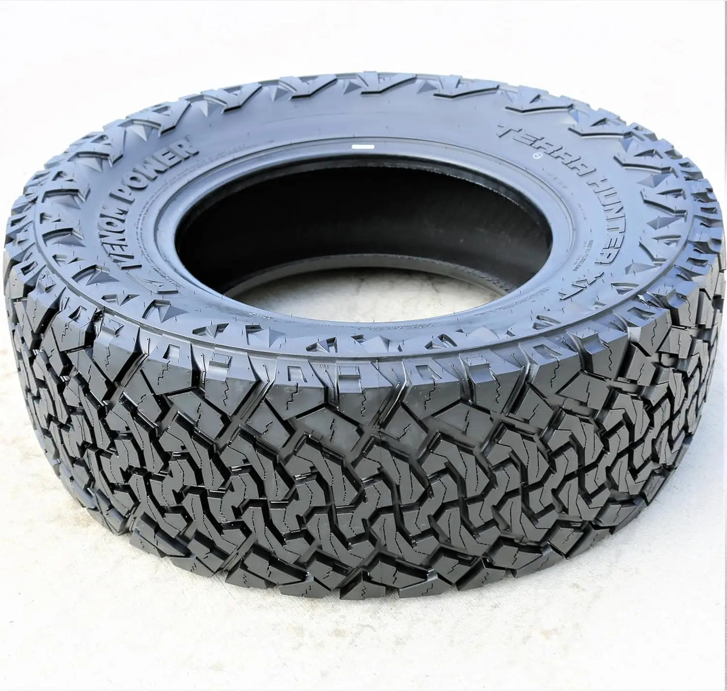 Venom Power Terra Hunter X/T XT All-Terrain Mud Light Truck Radial Tire-35X12.50R20LT 35X12.50X20 35X12.50-20 121R Load Range E LRE 10-Ply BSW Black Side Wall FREE Shipping