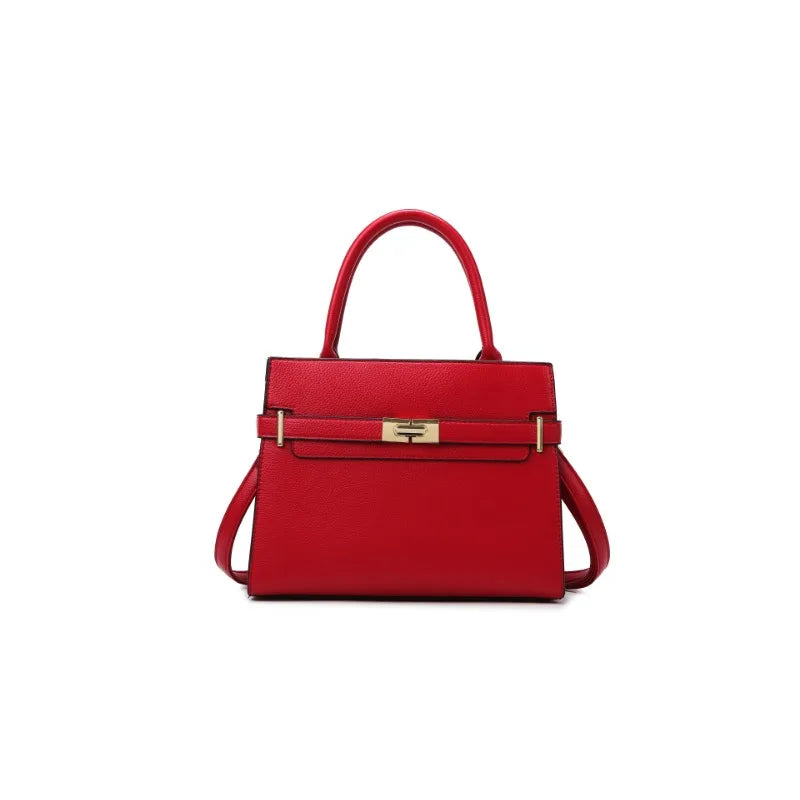 Women's soft leather handbag simple small square bag casual women's bucket bag fashionable single shoulder crossbody bag FREE Shipping