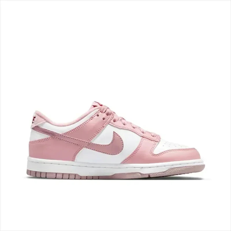 Nike Dunk Low Light Pink Daily Casual Women Skateboarding Shoes Non-slip Walking Sneakers FREE SHIPPING