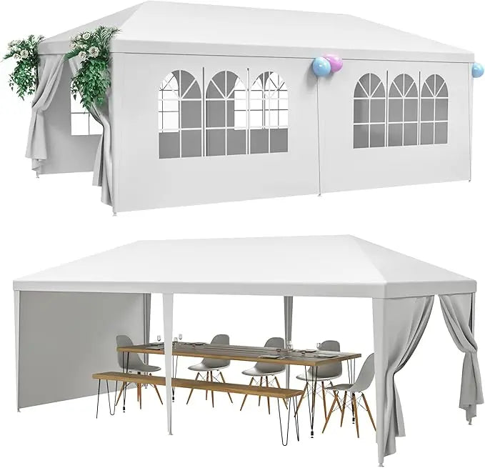10'x30' Outdoor Canopy Tent Patio Camping Gazebo Shelter Pavilion Cater Party Wedding BBQ Events Tent Toldo para eventos FREE Shipping