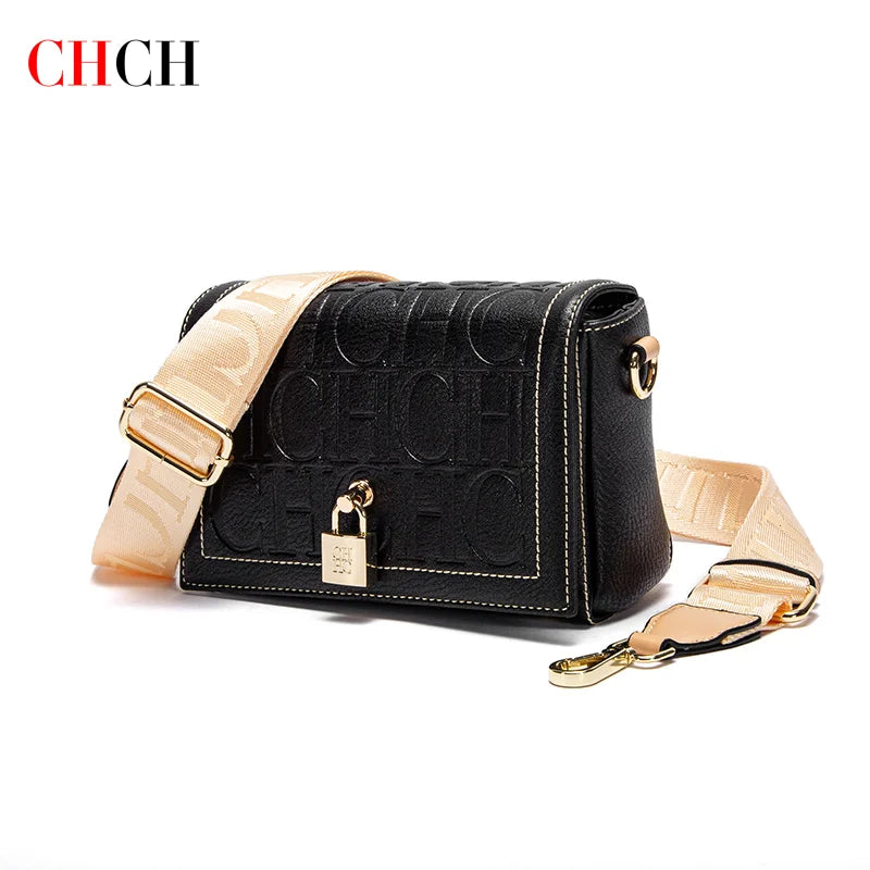 Carolina Herrera Crossbody Bag New Purple Magnetic Flip Cover Commuter Women's Bag Wallet FREE Shipping
