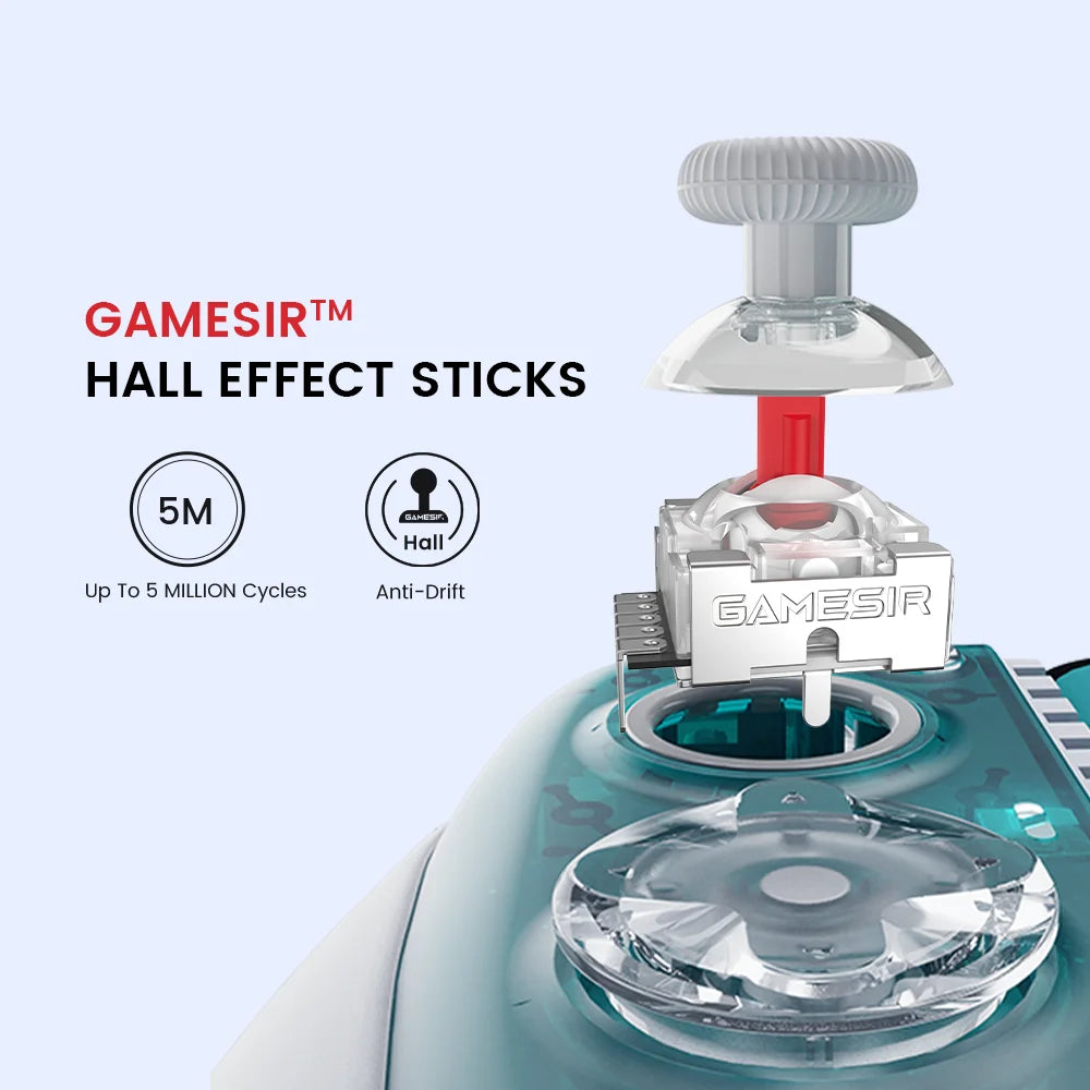 GameSir X3 Pro Mobile Gaming Controller, Hall Effect Joysticks & Built-in Cooling Fan for Android Cellphone and iPhone FREE Shipping