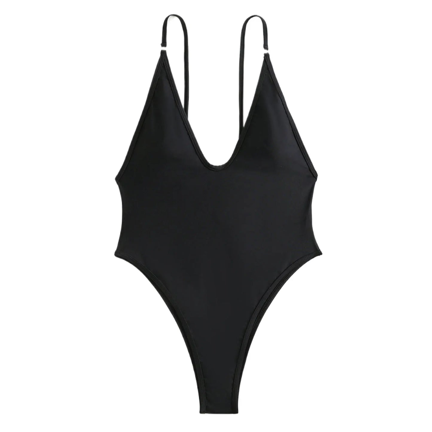 New Sleeveless Bodysuit Rompers Fashionable And Comfortable Fashionable And Sexy Sexy Deep V Swimsuit FREE Shipping