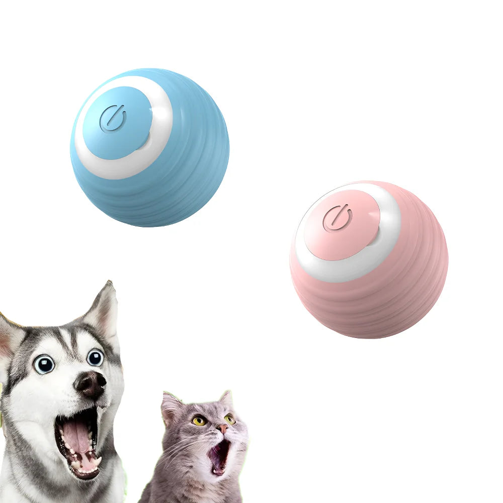 Cat Interactive Ball Smart Pet Cat Toys Indoor Automatic Rolling Magic Ball Electronic Interactive Cat Toy Cat Game Accessories FREE Shipping