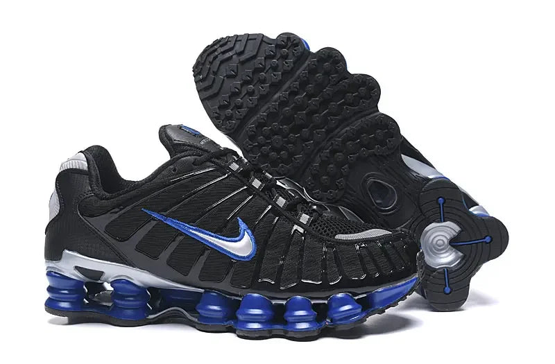Nike Shox TL Black Green Men Women Casual Air Columns Running Shoes Unisex Non-slip Outdoor Sports Sneakers Free Shipping