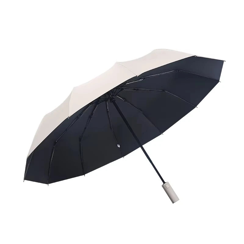 Xiaomi 24 Bone Solid Color Automatic Umbrella Light Collapsible Large Format Outdoor Sunshade UV Protection Automatic Umbrella FREE Shipping