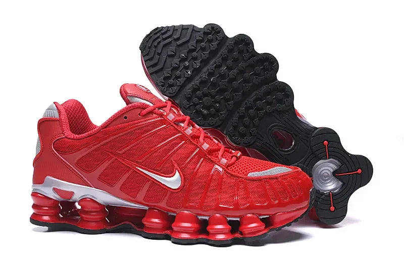Nike Shox TL Black Green Men Women Casual Air Columns Running Shoes Unisex Non-slip Outdoor Sports Sneakers Free Shipping