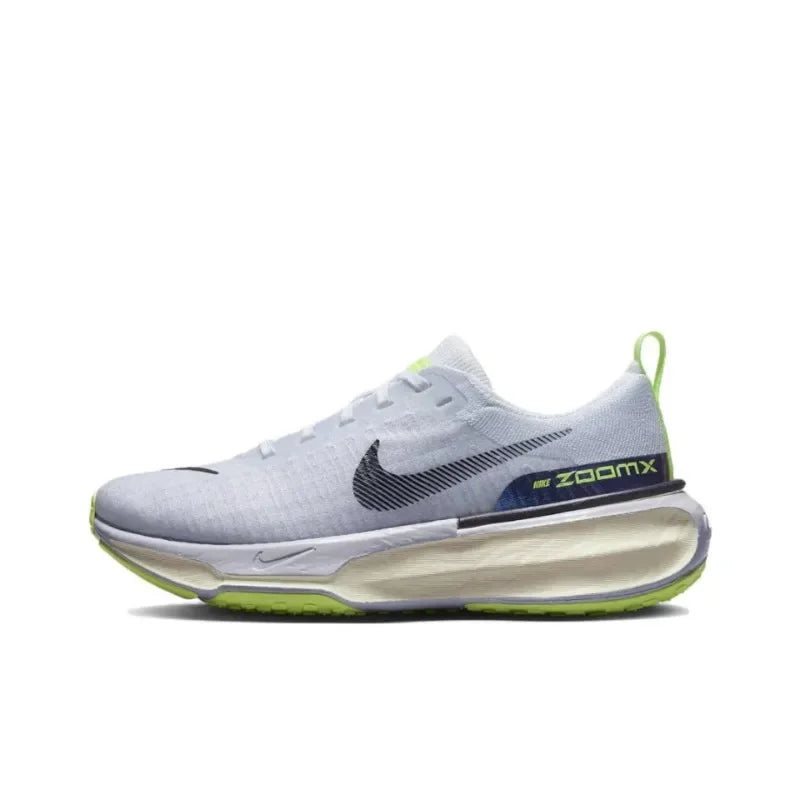 Nike ZoomX Invincible Run 3 White Light Blue Non-slip Cushioning Shock-absorbing Lightweight Men Women Casual Running Shoes FREE Shipping