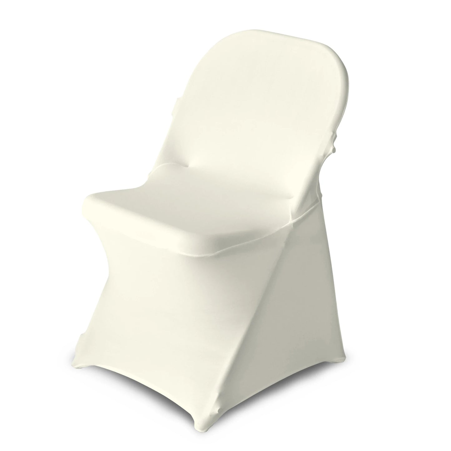 READOR 30/50/100Pcs stretch party banquet chair slipcovers white wedding spandex folding chair cover for events Forro para sillas FREE Shipping