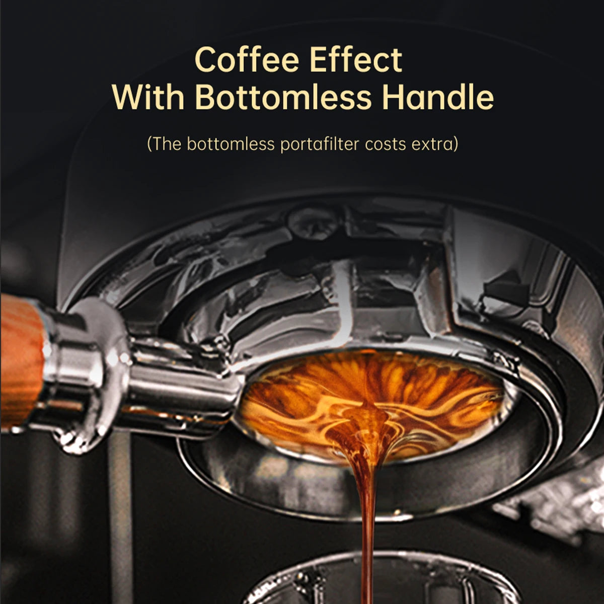 HiBREW Coffee Maker Cafetera 20 Bar Inox Semi Automatic Super Slim ESE POD & Powder Espresso Machine Hot Water H11 FREE Shipping