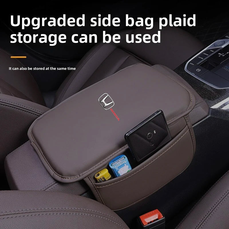 Car Armrest Box Pad Leather Auto Armrest Mat Car Accessories For Honda CBR300RR CBR600RR CBR1000RR CBR500R CBR650F VFR800