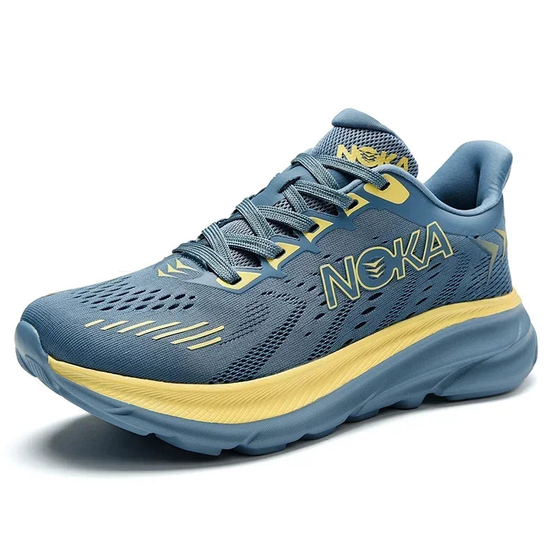 Marathon Sports Running Shoes Men Breathable Lightweight Sneakers Comfortable Athletic Nonskid Leisure Outdoor Sneakers for Men HOKA FREE Shipping